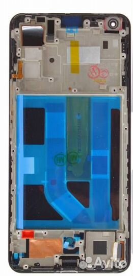 Дисплей для Vivo X50 в рамке oled A+