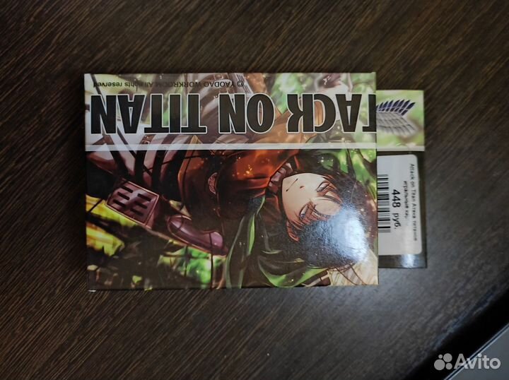 Игральные карты Атака титанов