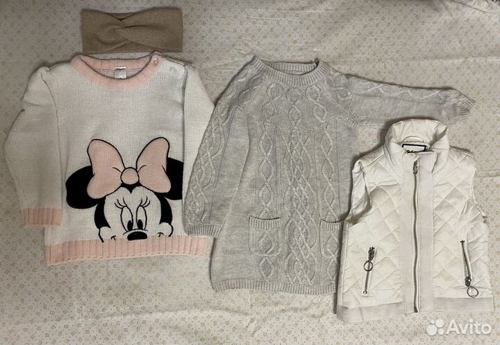 Вещи пакетом на девочку 86