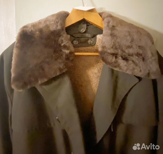 Меховое пальто мужское