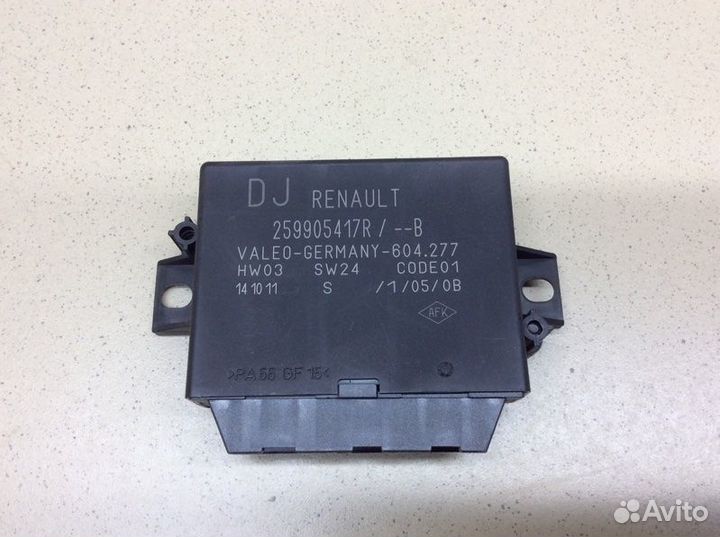 Блок управления парктроником Renault Megane 3