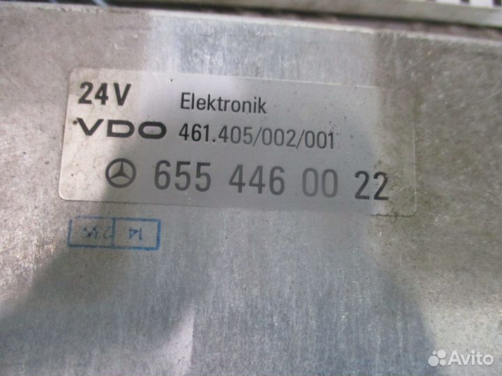 Блок управления минидисплеем Mercedes-Benz A655446