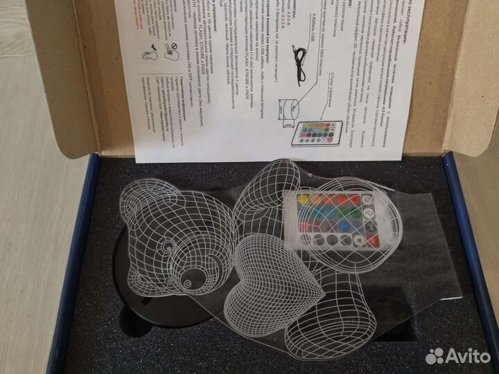 Ночник с 3D-эфектом