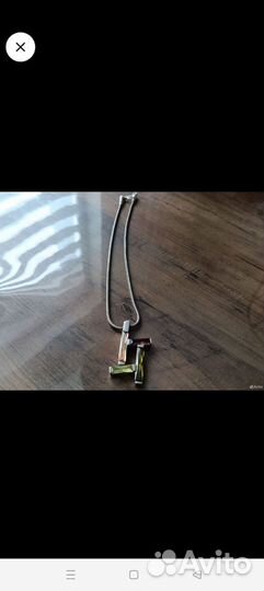 Итальянские украшения (подвеска, кольцо, серьги)