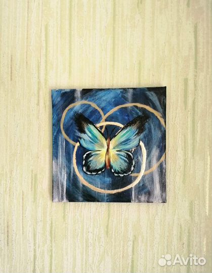 Интерьерная картина акрилом 