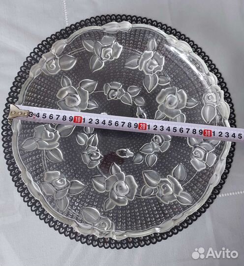 Тортница, блюдо Walther glas