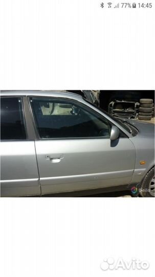 Ауди А 6 45 кузов, дверь передняя правая серебрист