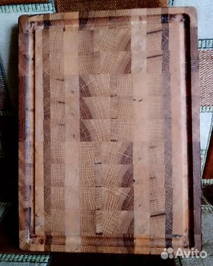 Доска разделочная торцевая