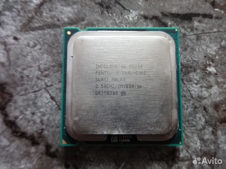 Процессор intel dual-core E5700