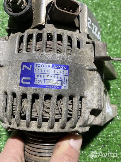 Генератор toyota 2zzge
