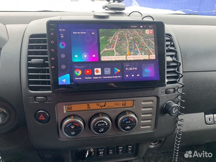 Штатная андроид Магнитола Nissan Navara 2004-2010