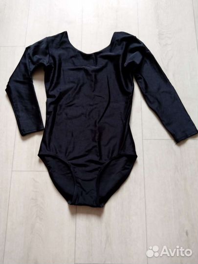 Гимнастические купальники, черные р.42, р.44