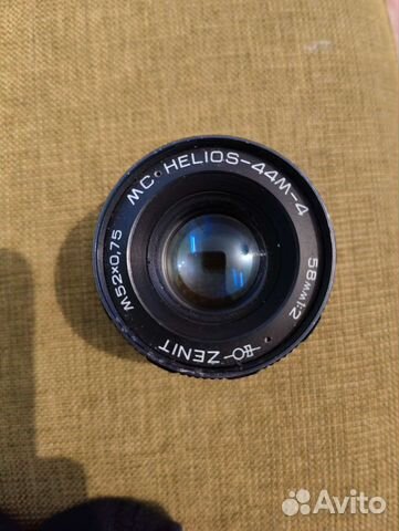 Объектив Zenit M52x0.75 MC Helios-44M-4 58mm 1:2