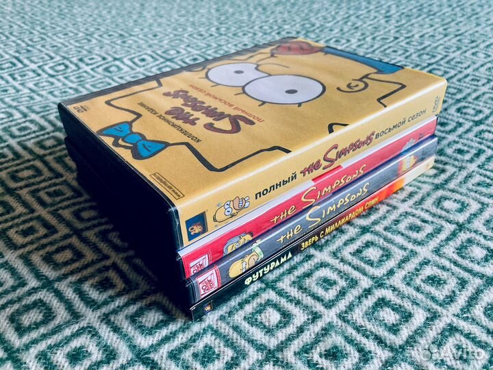 Симпсоны, Футурама DVD