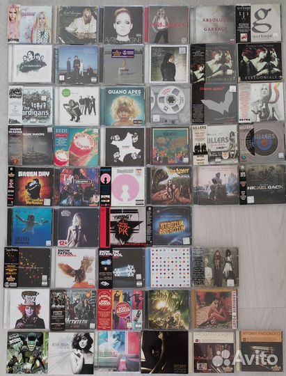 Музыкальные альбомы на лицензионных CD