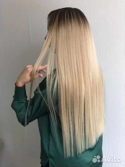 Наращивание биопротеиновых волос