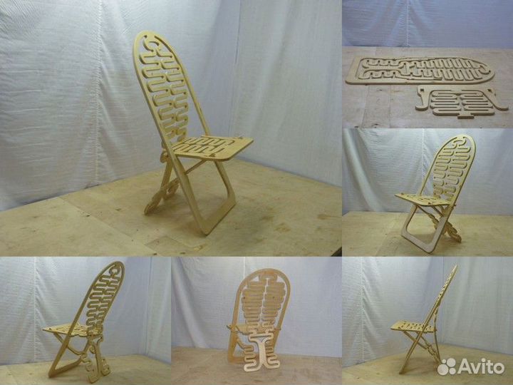 Редкая чпу коллекция параметрической мебели