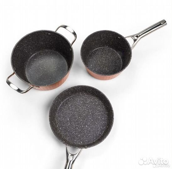 Новый набор посуды Galaxy gl9515 5 пред оранж