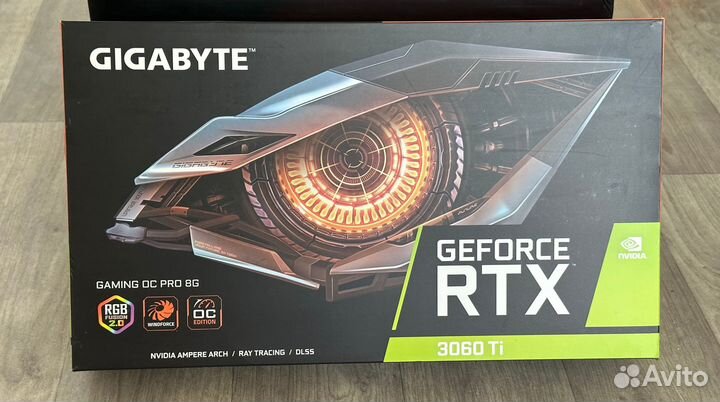 Видеокарта RTX 3060 Ti Gigabyte Gaming OC PRO