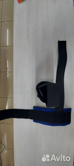 Лямки для тяги с фиксатором, стропа х/б, 2 шт