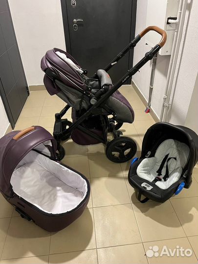 Коляска 3 в 1 Nastella