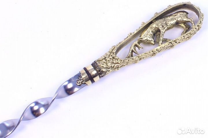 Шампур Царская охота - Олень (цельное литье)