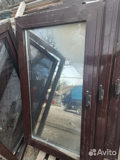 Окна алюминиевые бу