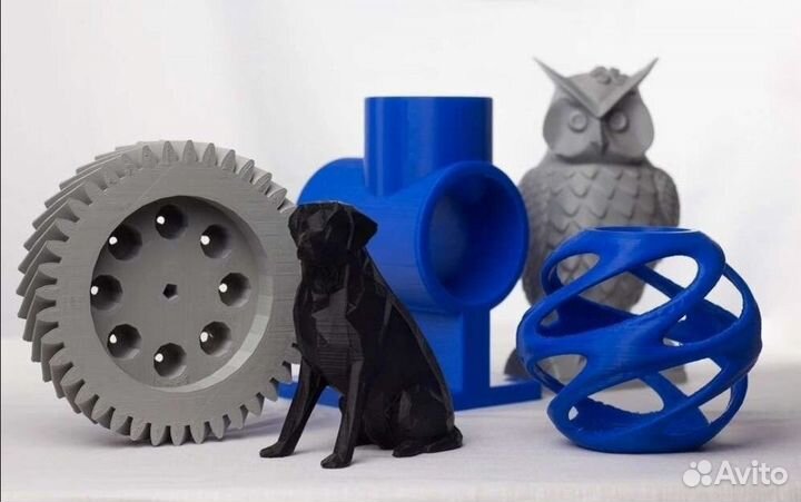 3D печать с постобработкой, моделирование