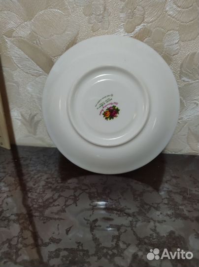 Кофейная пара 150 мл Розы Старой Англии