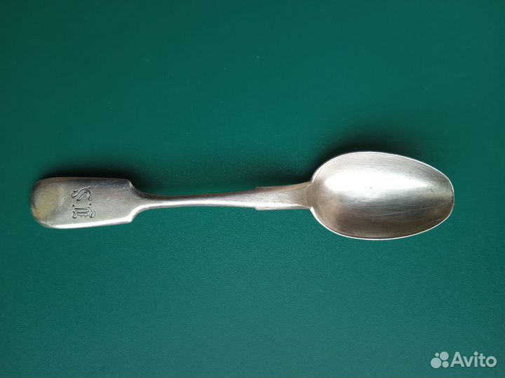 Серебряная чайная ложка 84 проба