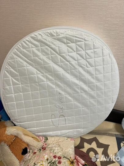 Матрас круглый детский диаметром 75 см