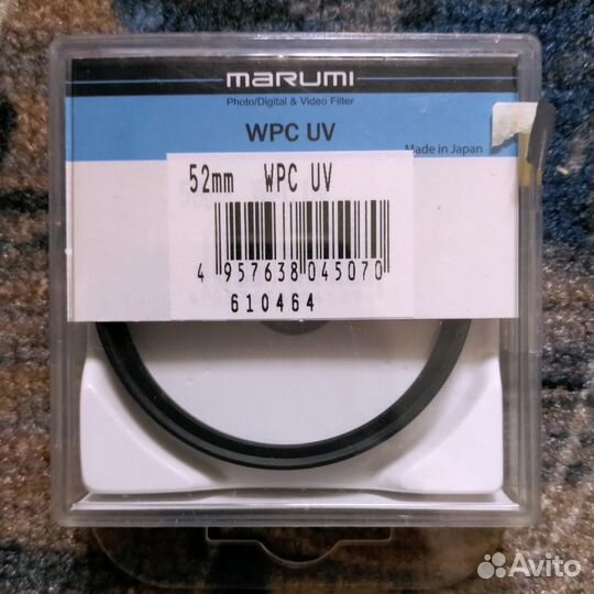 Светофильтр Marumi WPC UV 52mm