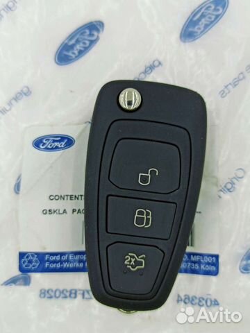 Оригинальный ключ форд фокус 3