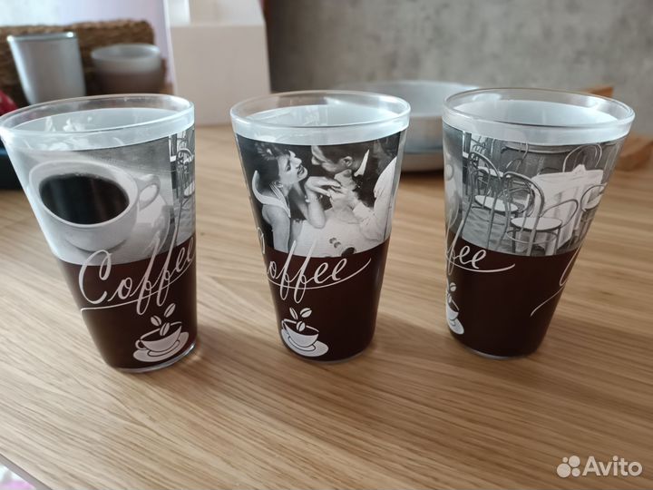 Стаканы 3 шт