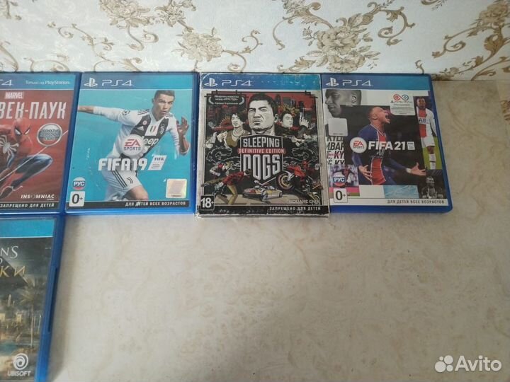 Диски на ps4