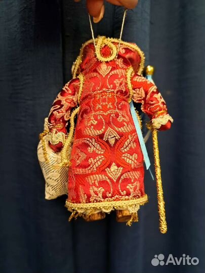 Подвесная кукла Дед Мороз-медведь