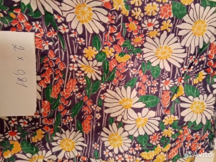 Ткань хлопок, СССР