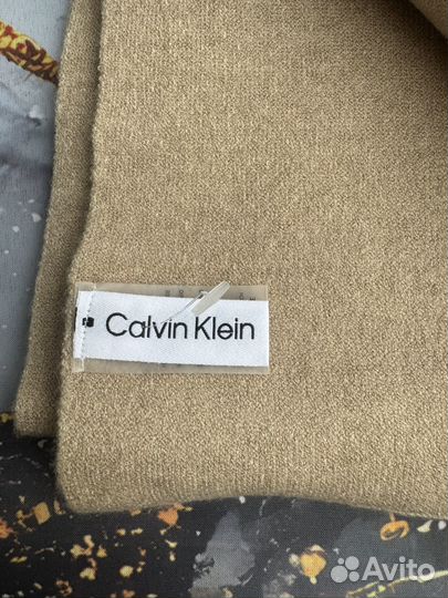 Calvin Klein новый набор шапка+шарф оригинал
