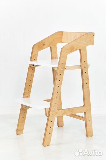 Детский растущий стул ортопедический. В стиле Икеа