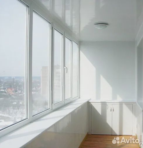 Остекление балконов, Пластиковые окна и двери