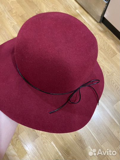 Шляпа женская шерсть
