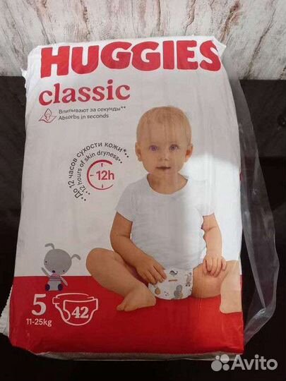 Подгузники 5 размер
