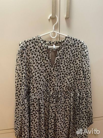 Леопардовое платье