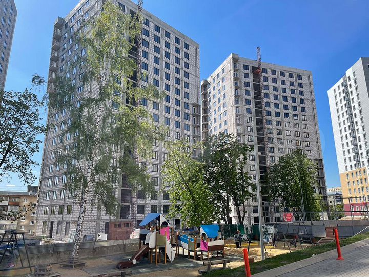 2-к. квартира, 46,9 м², 11/17 эт.