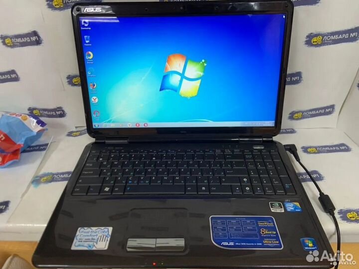 Л.Х. Ноутбук asus K61IC