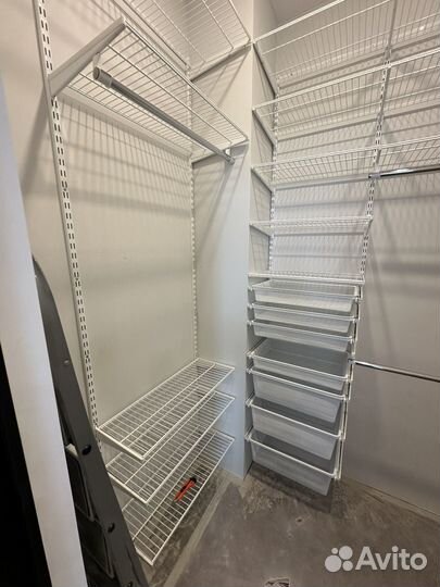 Гардеробная система сбоарка проект