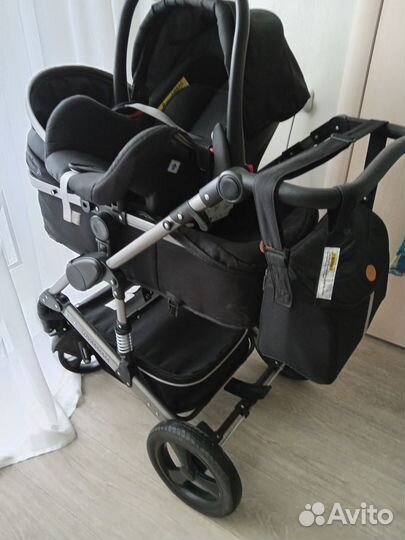 Коляска 3 в 1 бу