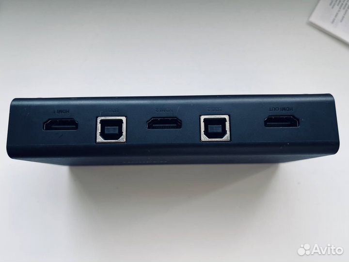 KVM переключатель USB hdmi Ugreen 2 in 1 out