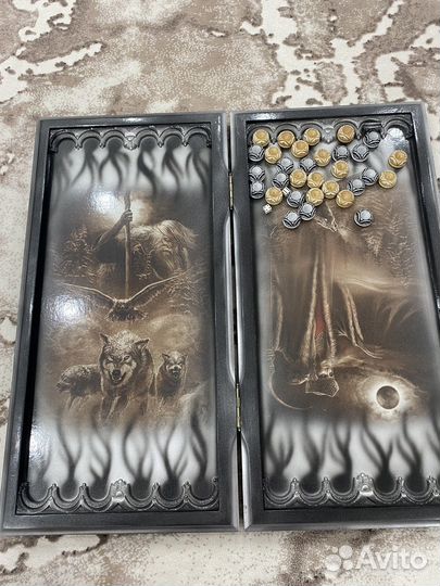 Нарды ручной работы новые