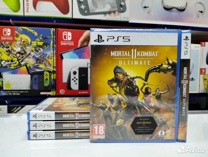 Mortal Kombat 11 Ultimate PS5 диск